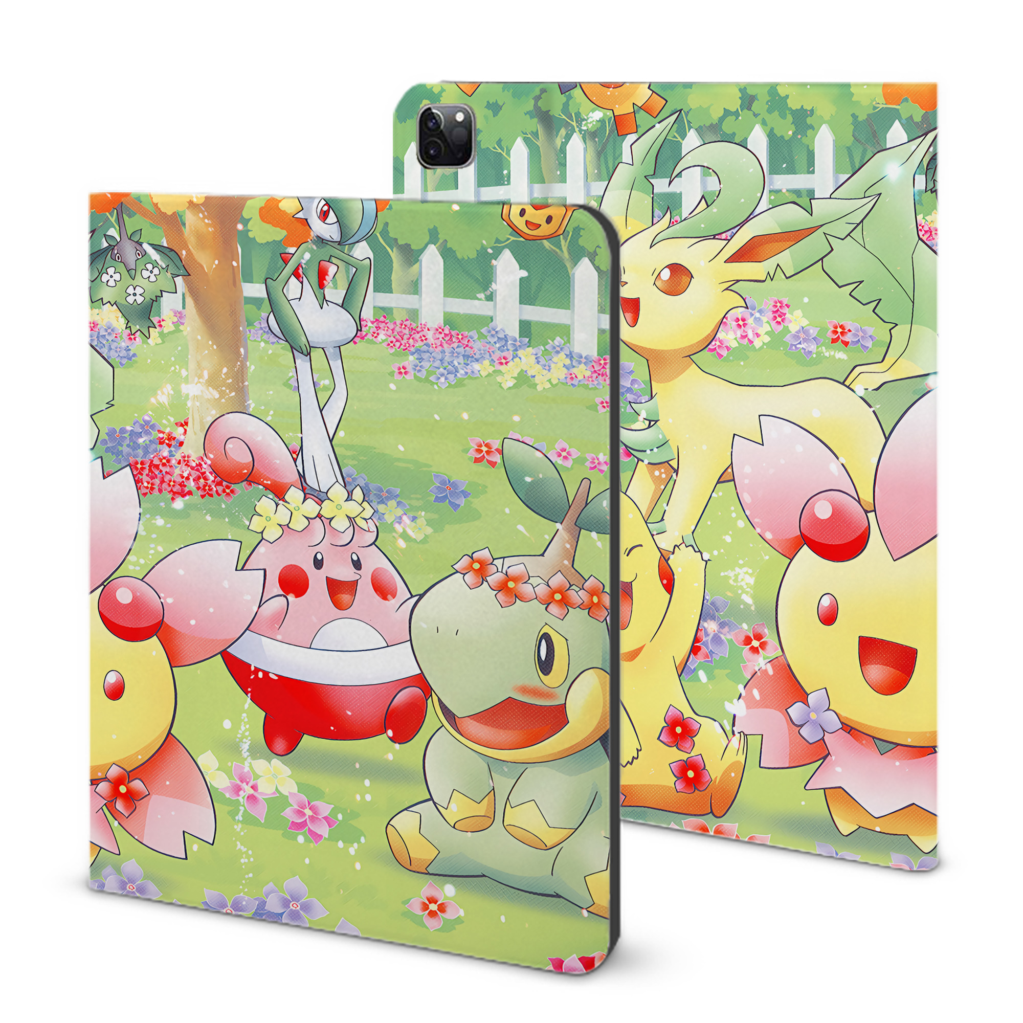 （画像用） ポケットモンスター Pokémon IPad ケース ブック型 PUレザー TPU 耐衝撃 軽量 薄型 ペン収納なし 全面保護 IPad 各モデル対応